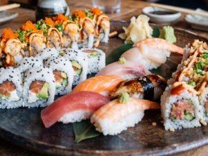 World Cup Sushi Tray