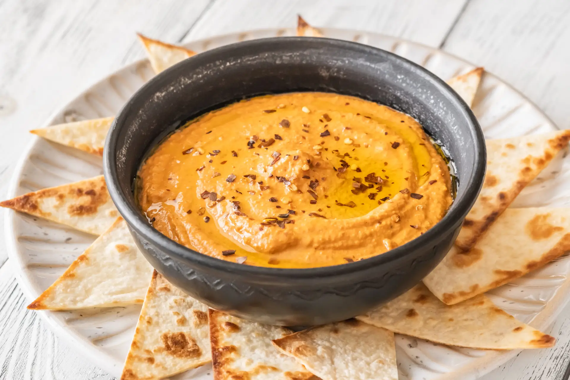 Boar's Head Hummus & Pita Tray