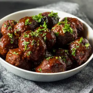 Mini BBQ Meatballs