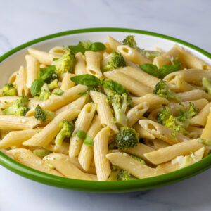 Penne Alfredo with Vegetables