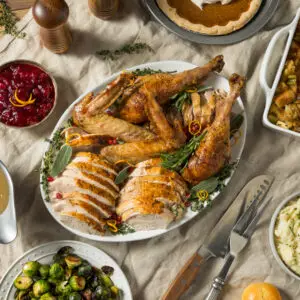 Carved Turkey Dinner