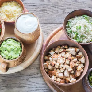 Burrito Bowl Station