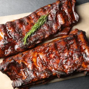 Ginger Beer BBQ Pork Ribs